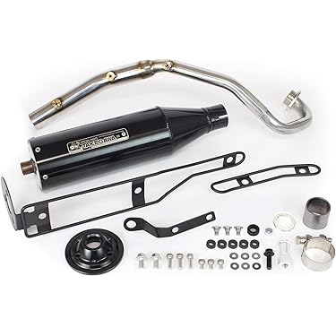 ブラックマフラー 金属製 取り付け金具付き ブラックマフラー 金属製 取り付け金具付き ZX-25 – LCIPARTS